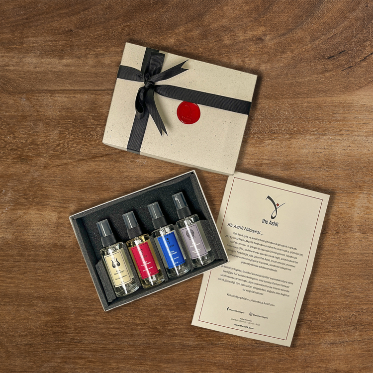 Ashk 50ml Kolonya 4'lü Set - 2
