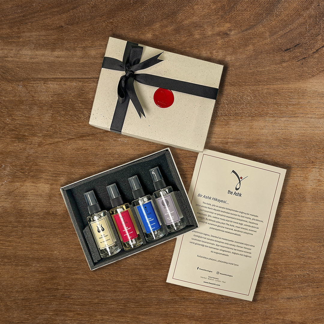 Ashk 50ml Kolonya 4'lü Set - 2