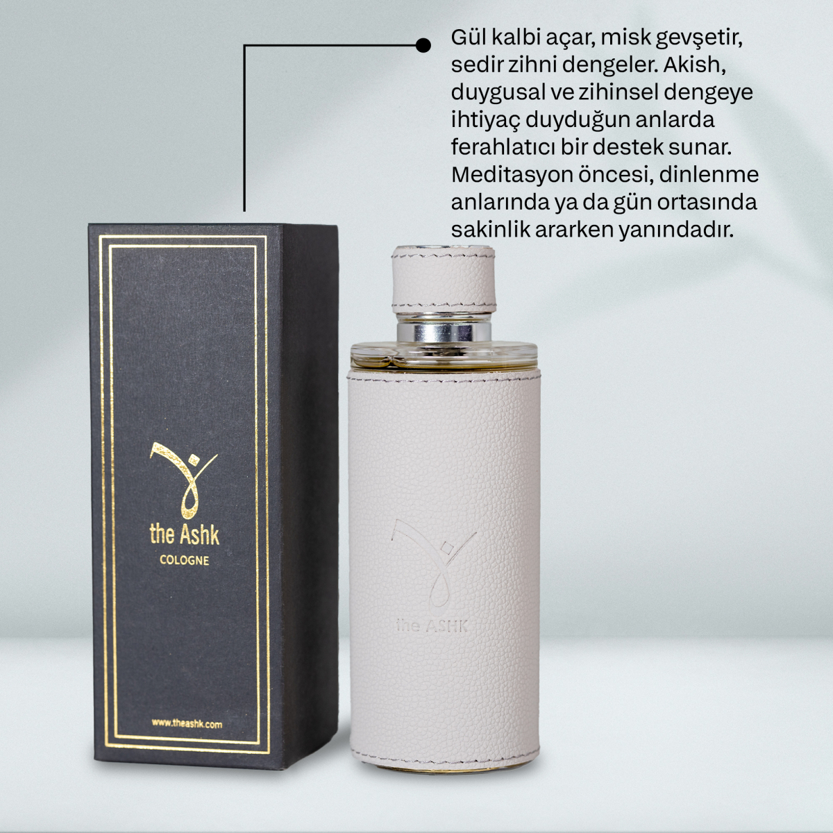 Deri Akish Acik Gri Kolonya 250ml - 4