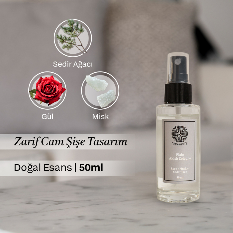 Deri Akish Acik Gri Kolonya 250ml - 5