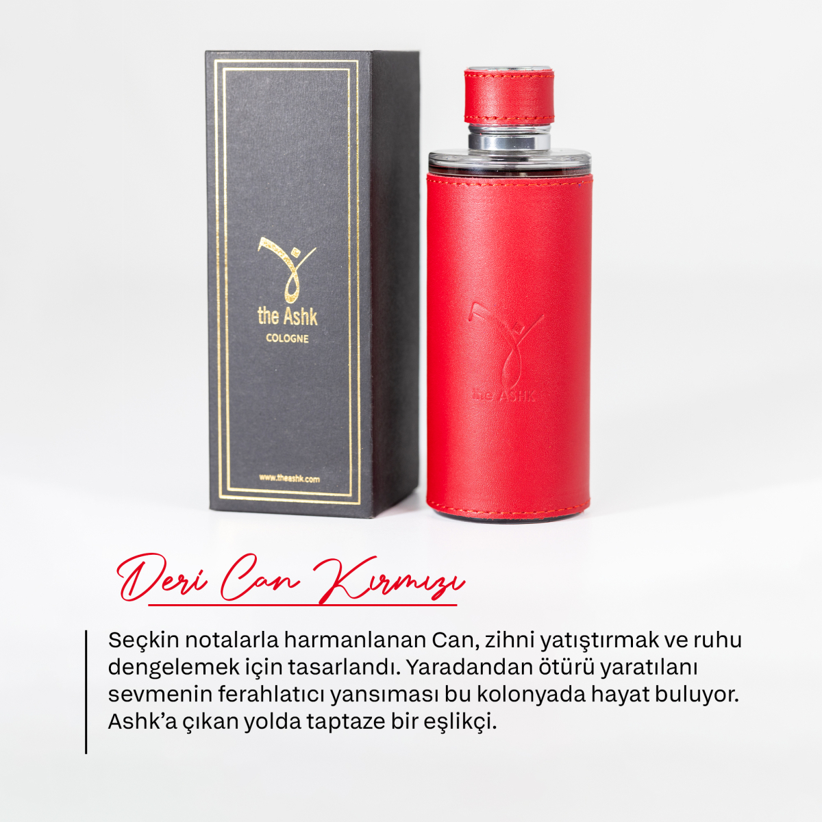 Deri Can Kirmizi Kolonya 250ml - 2