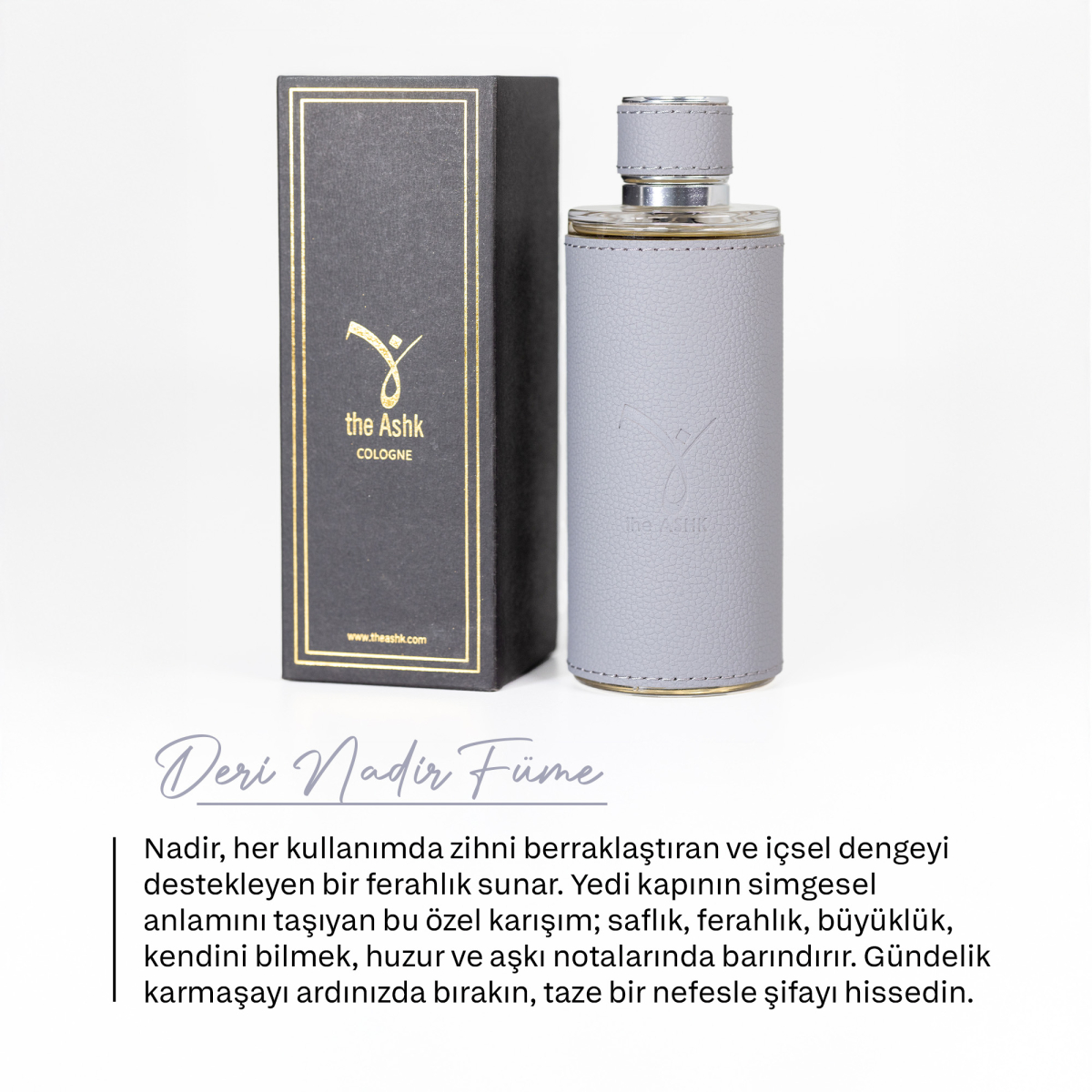 Deri Nadir Füme Gri Kolonya 250ml - 2