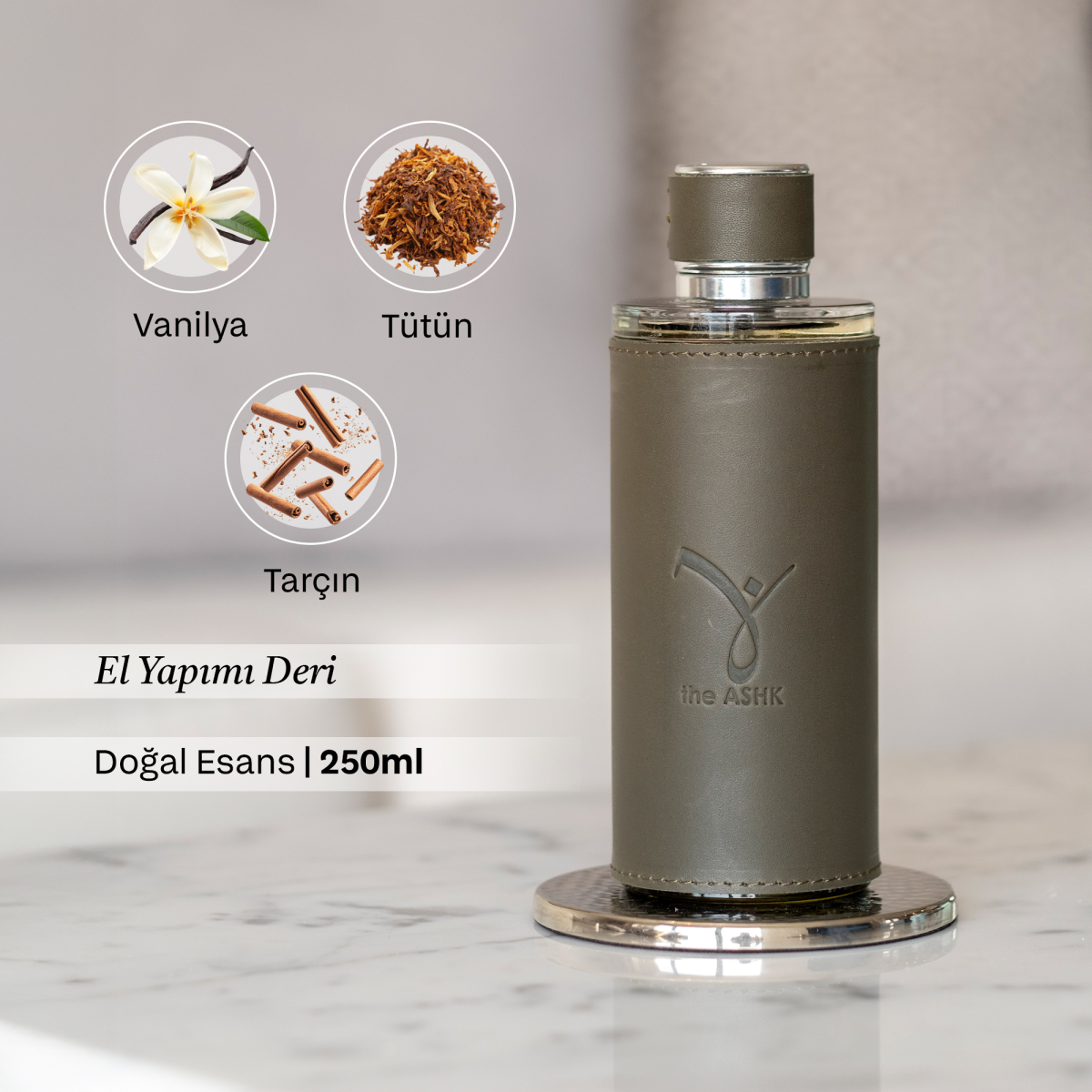 Deri Soul Haki Yesili Kolonya 250ml - 3