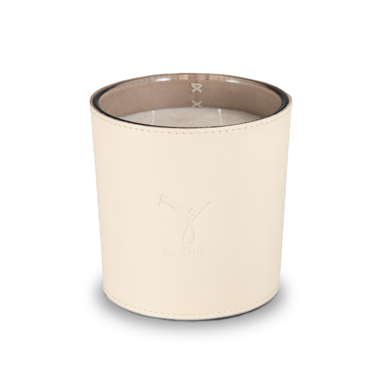 Deri Umut Bej Bitkisel Mum 1000gr - theAshk