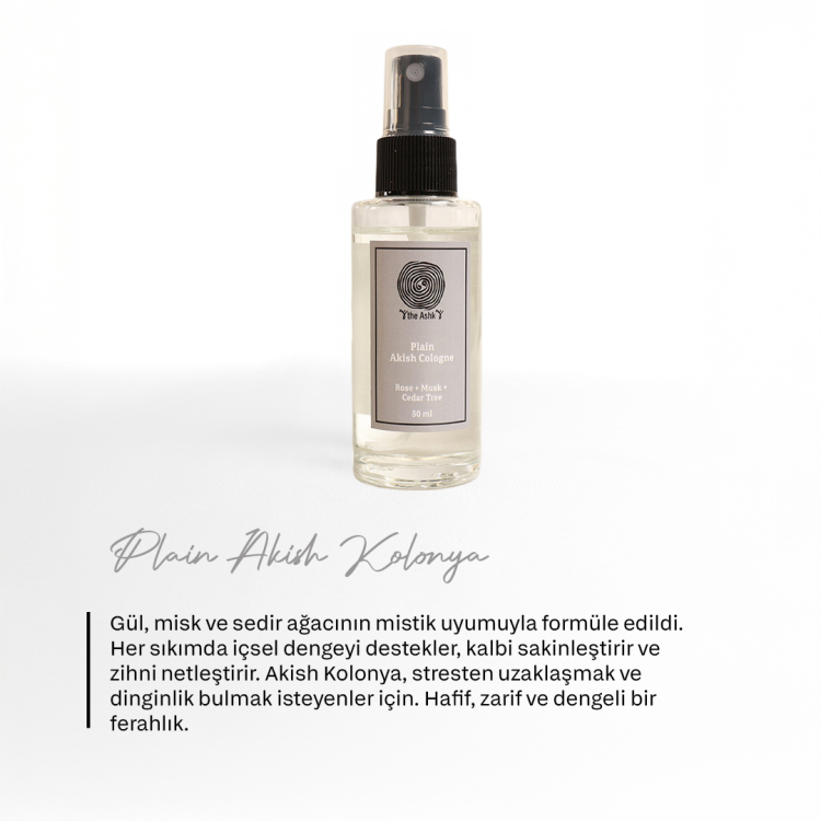 Plain Akish Kolonya 50ml - 2