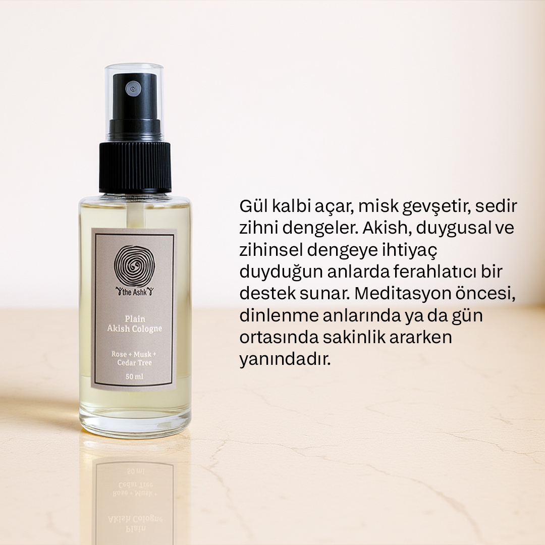 Plain Akish Kolonya 50ml - 4