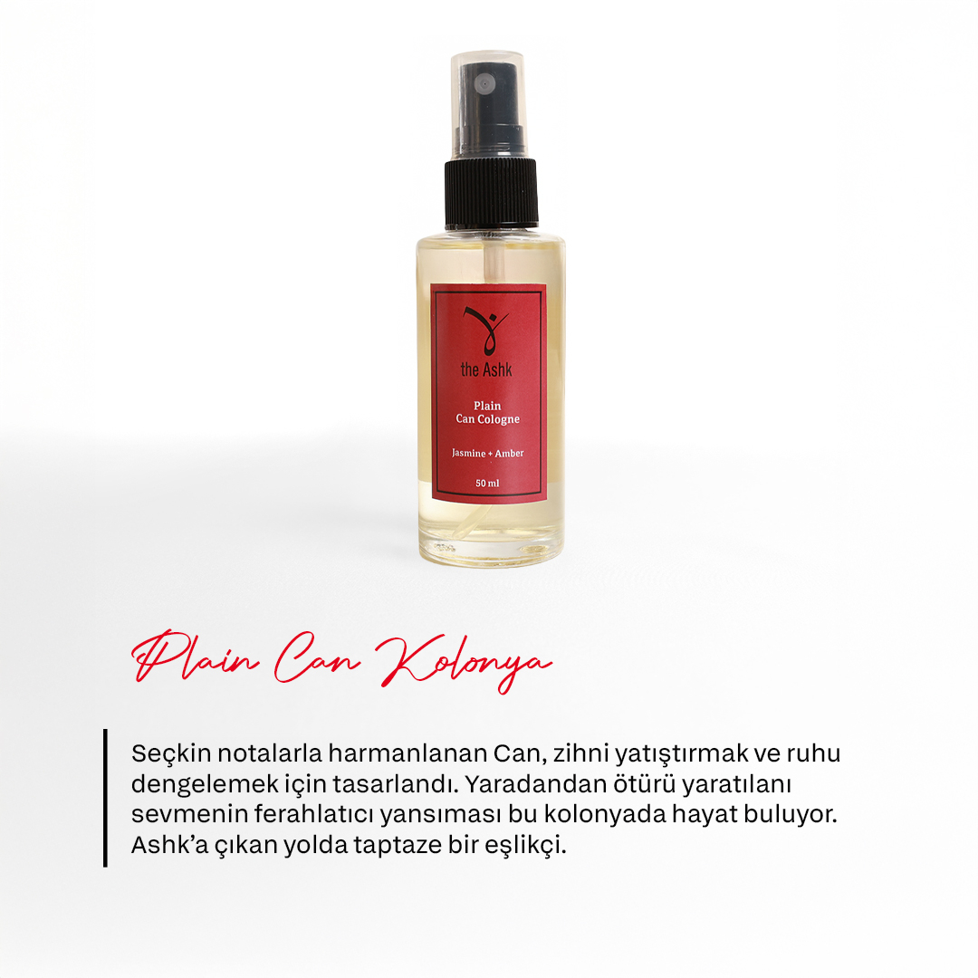 Plain Can Kolonya 50ml - 2